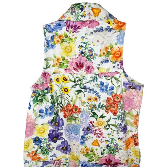 Show Me Your Mumu Blue Reno Denim Romper Shorts Zip Front  Small - Picture 6 of 9